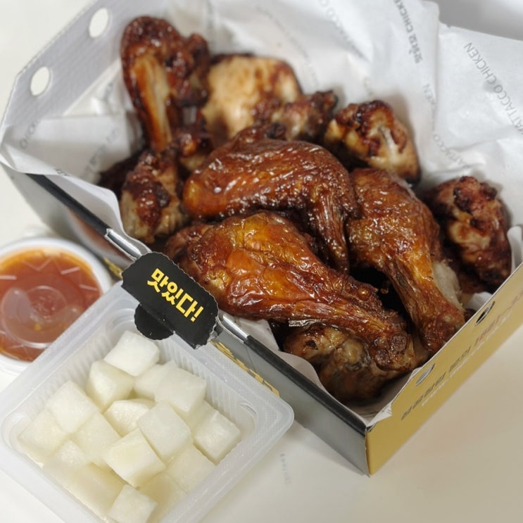  기름 쏙 빠진 건강하고 저렴한 오븐구이 치킨 맛집 맛닭꼬 석촌역점 오리지날 로스트 전화주문 포장 리뷰.