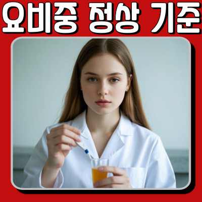 요비중 수치란? 정상 기준부터 이상 원인까지 완벽 정리!