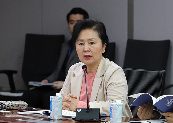 전 국민의힘 국회의원 김영선 프로필 나이 고향 학력 경력 "창원산단 부정한 이익 의혹"