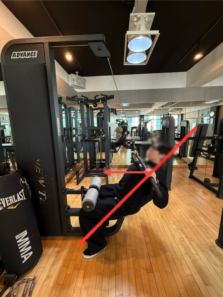  부천 중동 pt 렛 풀 다운 광배근 자극 꿀팁