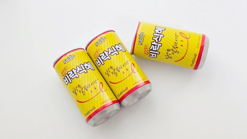 팔도 밥알없는 비락식혜 맛, 칼로리, 영양정보 솔직 후기
