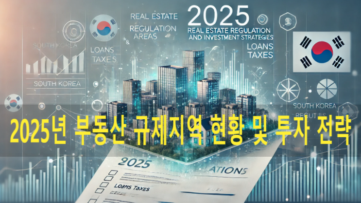  "2025년 부동산 규제지역 최신 현황! 투기과열·조정대상지역 변화 총정리"