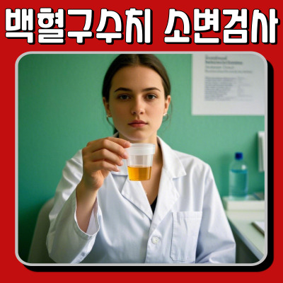 소변에서 백혈구 수치가 높다면? 원인과 관리법