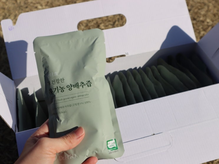  유기농 양배추즙 추천 : 옥주부 양배추즙으로 유명한 닥터효 프리미엄 제품 리뷰!