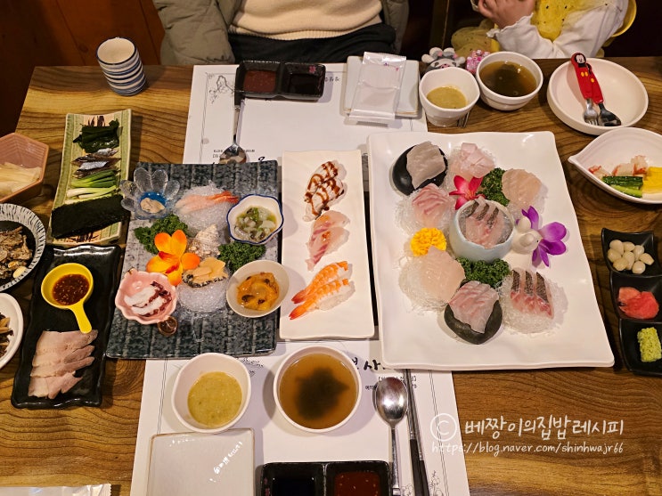  참치회와 모둠회가 맛있는 횟집 뽕사시미 부산 남포동 참치 맛집