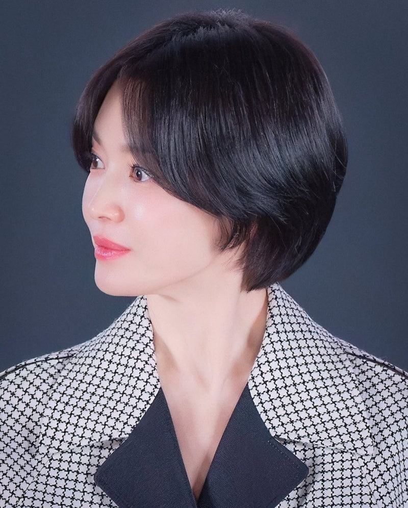여자 짧은 숏컷 단발머리 송혜교 헤어스타일 추천 : 네이버 블로그