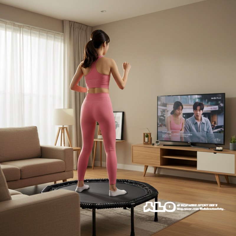 트램폴린 다이어트, 10분에 몇 칼로리 소모될까?