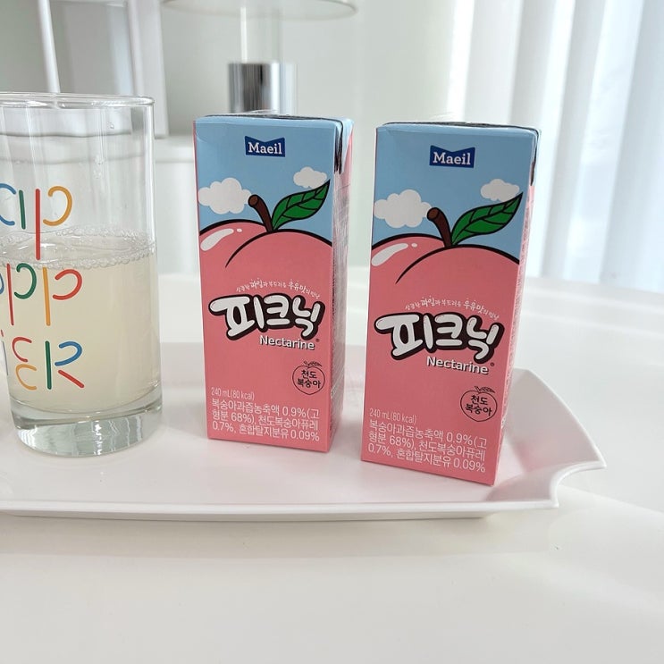 편의점 신상 신제품 피크닉 천도복숭아 상큼한 어린이 간식 편의점 신상 신제품 피크닉 천도복숭아 상큼한 어린이 간식