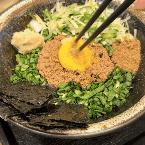  동탄라멘 구멘 영천점에서 고소한 마제소바 먹고온 후기