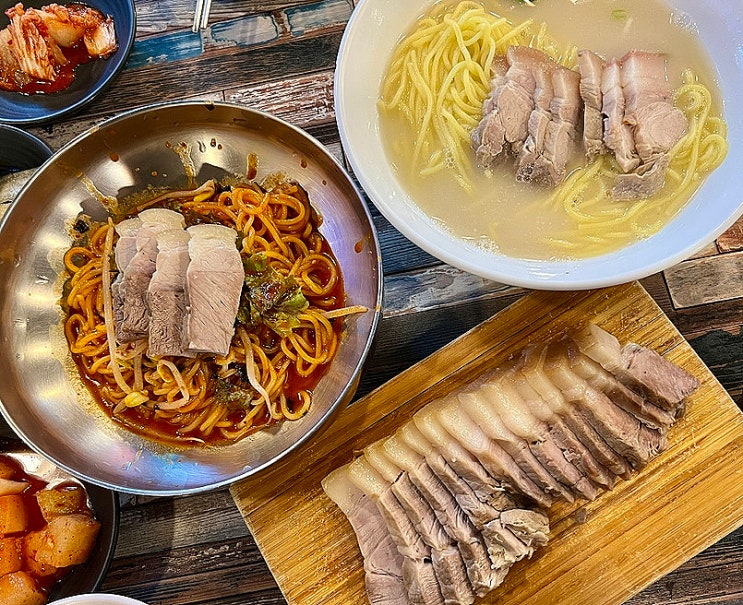  신촌역 밥집 제주 고기국수 맛집 맨도롱식당 혼밥하기 좋은 식당 추천
