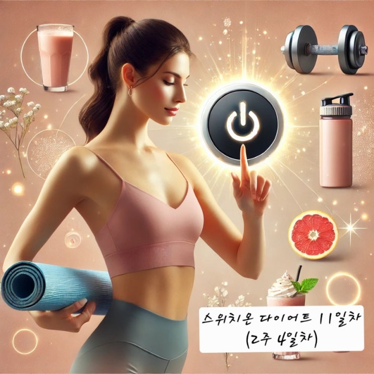  3차 스위치온 다이어트 11일차(2주4일차) 일기 - 합천에 놀러왔어요!