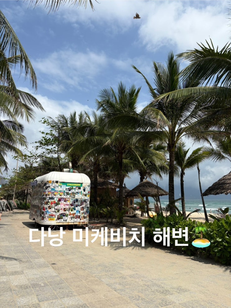  다낭 미케비치 낮도 밤도 완벽한 해변 & Maia 비치바 맥주 한잔