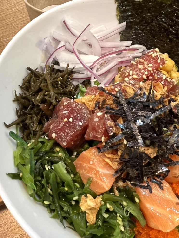  서면 롯백(롯데백화점) 수요미식회 방영 포케 샐러드 맛집 “훅트포케”