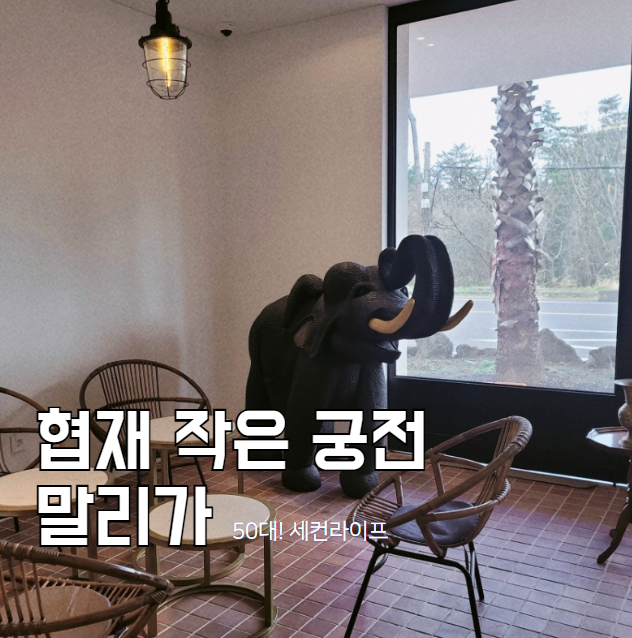  말리가, 근사한 협재카페! 작은 궁전같았던