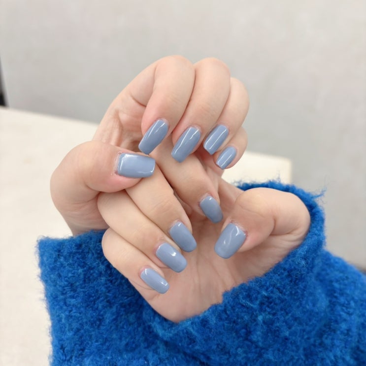 광주 수완지구 네일 봄블리네일 : 깔끔한 젤네일 받고 왔음!