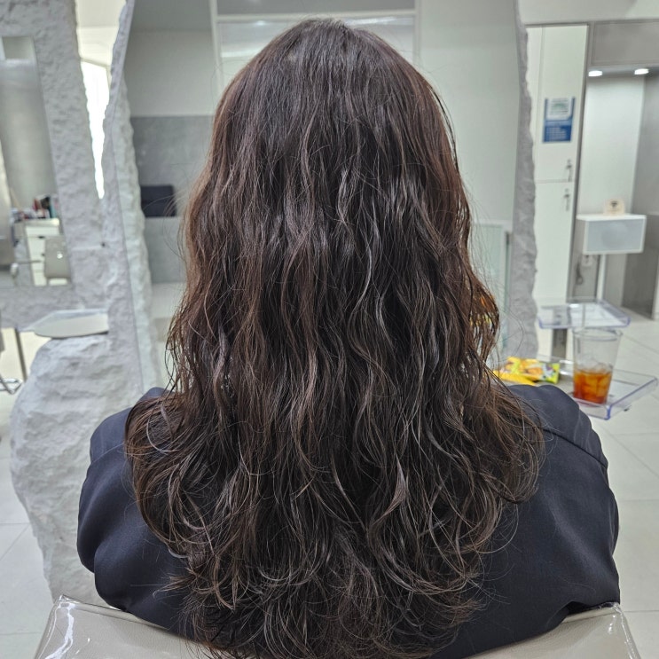  안양 머리 잘하는 미용실 유니라벨헤어 범계점 히피펌