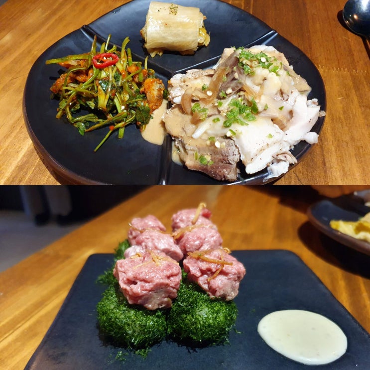  판교 아브뉴프랑 맛집 정희 퓨전한식 고급져