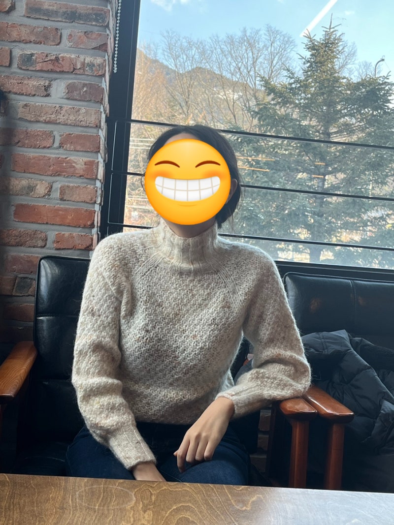 대바늘뜨기│겨울 스웨터 : 트러플 스웨터