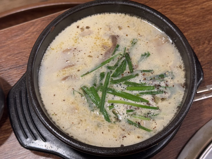  주안 순대국 진하고 깔끔한 24시 맛집 참이맛 감자탕