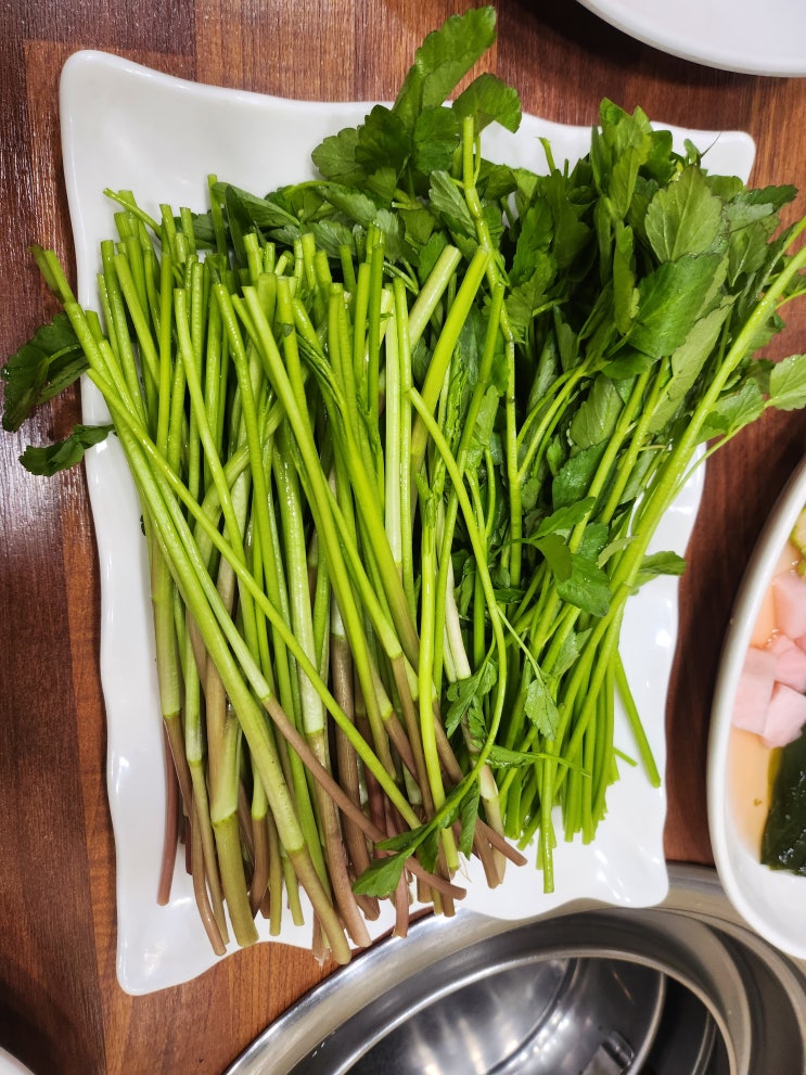  청도미나리삼겹살 맛집 제대로 즐기기, 청도한재미나리맛집 백운숯불갈비에서 만나는 완벽한 한 끼