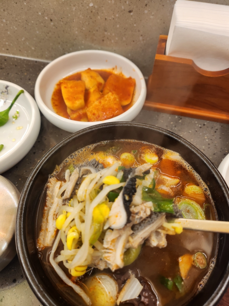  고양 덕양구 내돈내산 양평해장국 맛집  선지가 리필되는 고인돌해장국