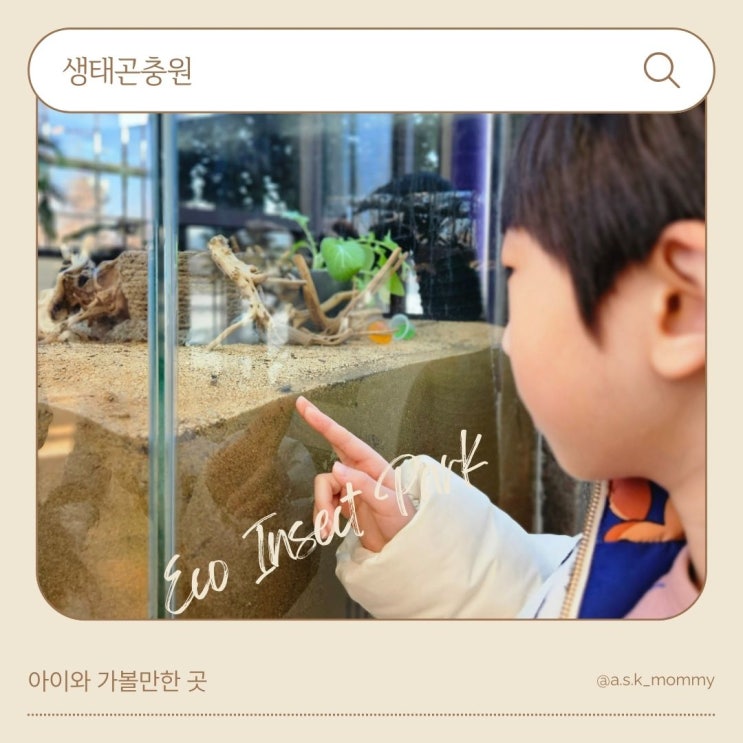  충남아산 아이와 가볼만한 곳 <생태곤충원> 초등학생 방문 후기