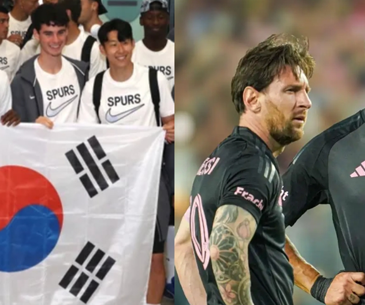 '인터 마이애미 & <b>메시</b> 내한 추진' 토트넘 or 바르셀로나 친선전... 