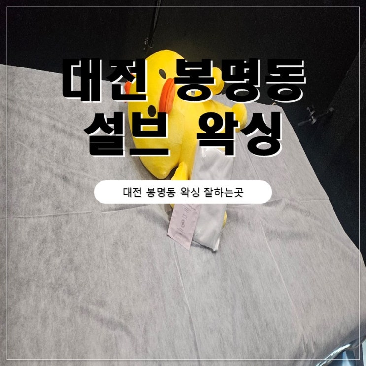  대전 봉명동왁싱 잘하는곳 설브왁싱 다녀온 후기