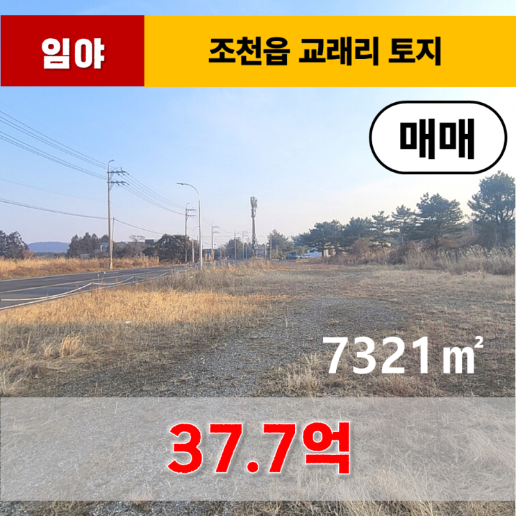  《제주도토지 매매》 제주시 조천읍 교래리 토지 매매
