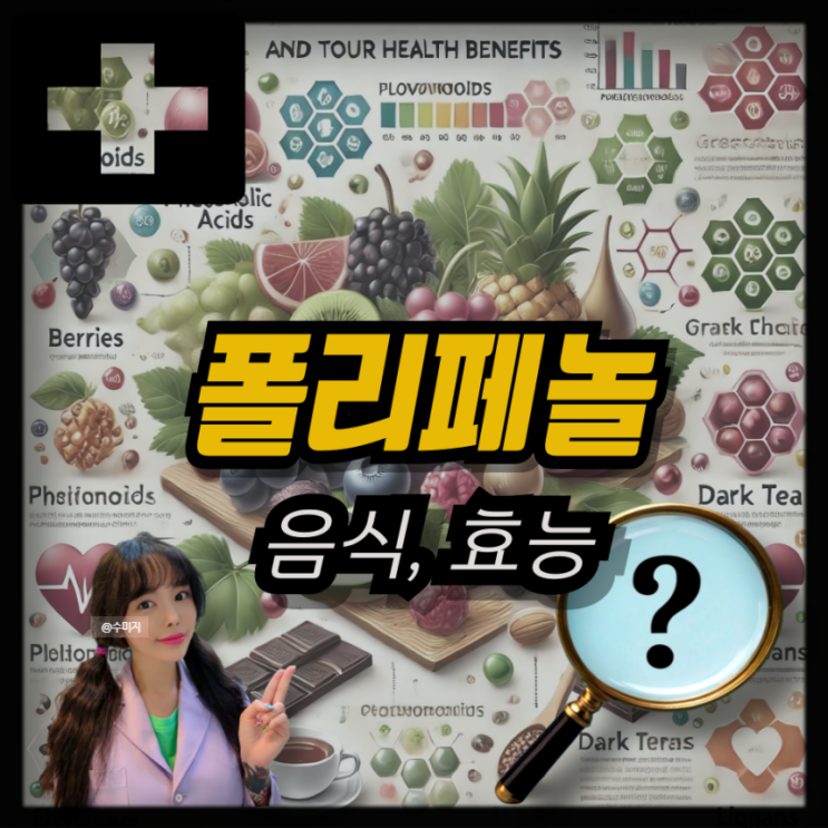  폴리페놀 효능 많은 음식 리스트 폴리페놀 효과