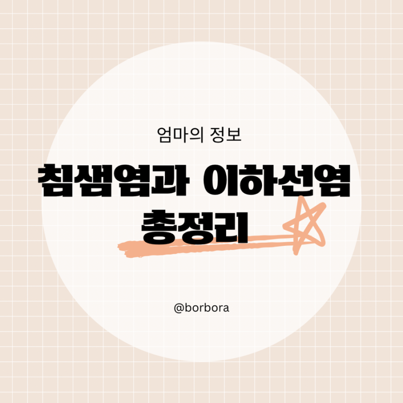 침샘염과 이하선염(볼거리) 원인 및 증상 차이점