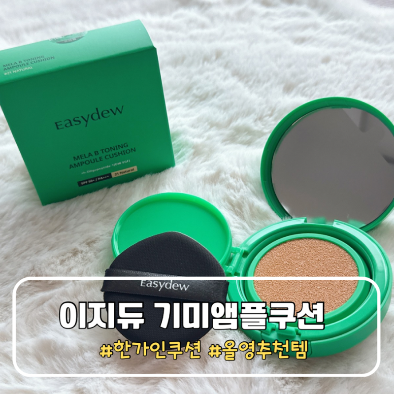 올리브영 쿠션 추천 한가인 팩트 이지듀 기미앰플쿠션