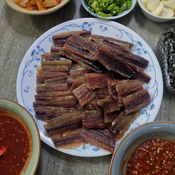 포항 과메기철 맛집 택배, 과메기 밑반찬 만들기