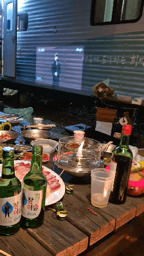  [캠핑] 앞산 별빛캠핑장 카라반 이용후기, 캠핑음식 추천