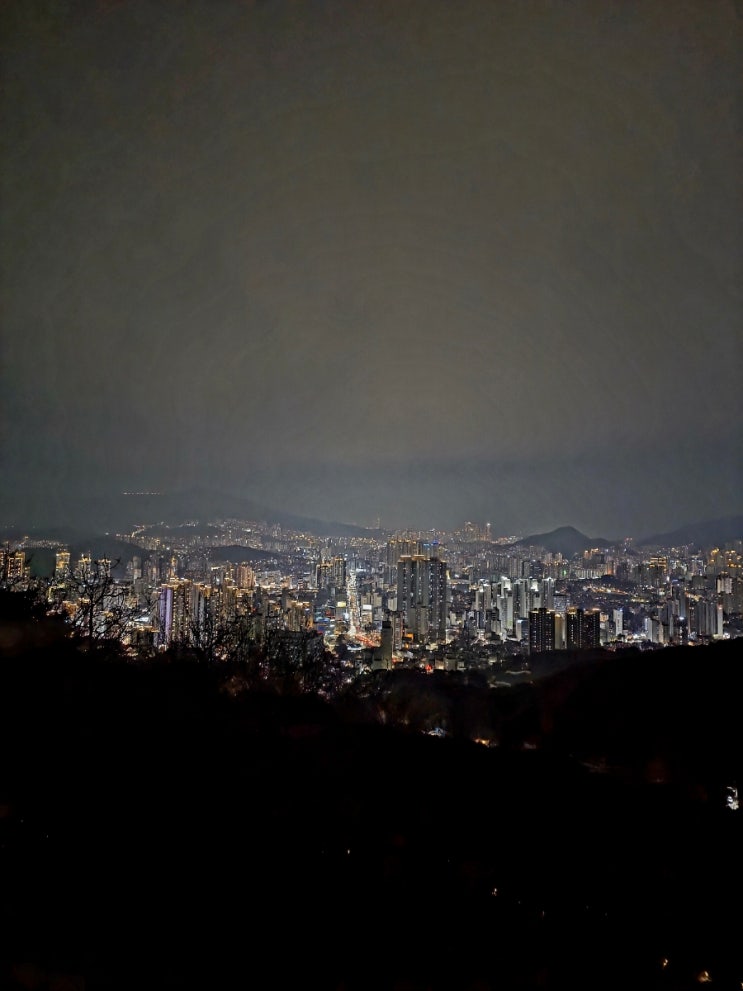  부산 야경 명소 데이트 만덕고개누리 길 전망테크
