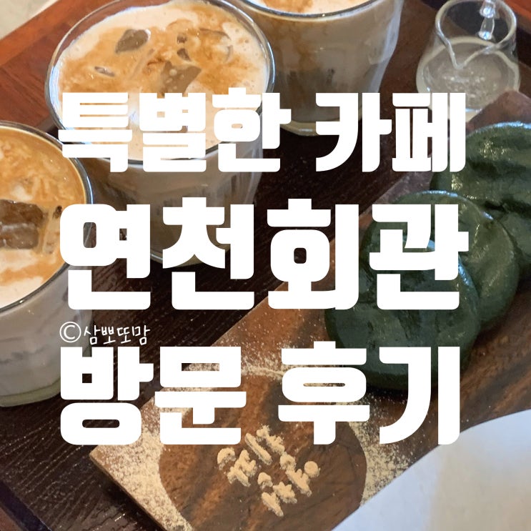  [내돈내산] 연천회관 - 고양이와 힐링, 그리고 따뜻한 율무커피️