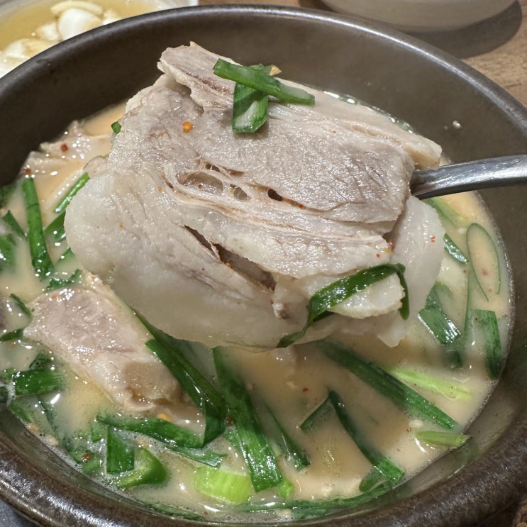  창원 상남동 국밥 맛집｜깔끔한 수육국밥이 맛있는 더진국