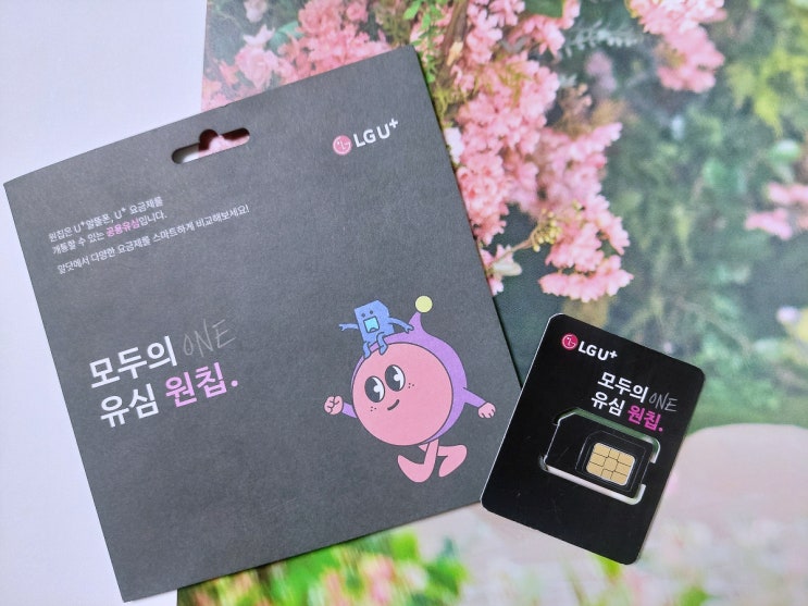  유플러스 원칩 선불유심 개통 방법(쉽고 빠르게)