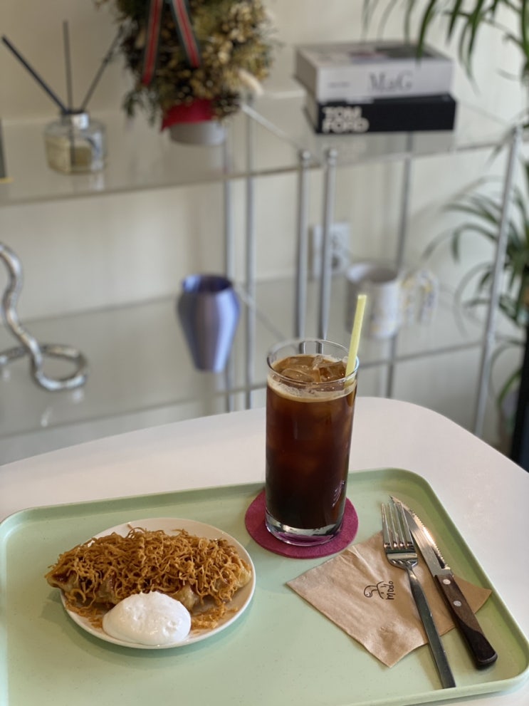  명지 분위기 좋은 카페 크로플 맛집 모도