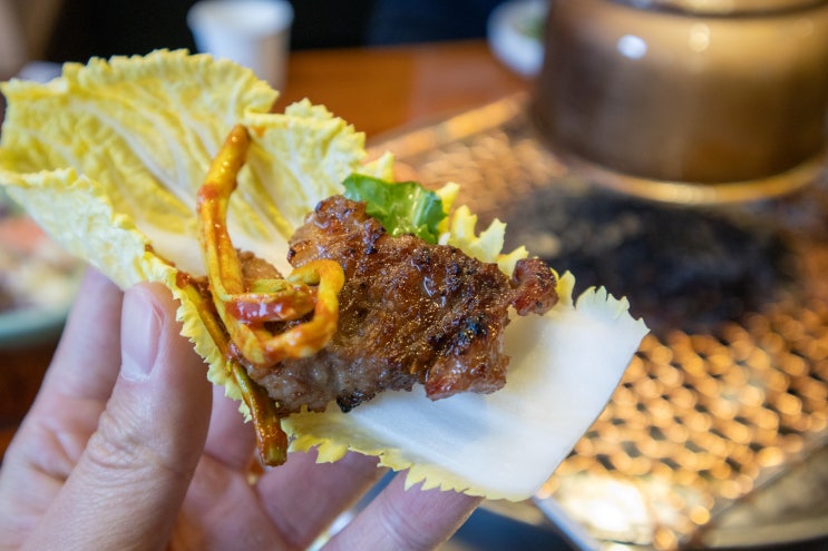  강동역 맛집 돼지갈비 고기집 양촌리 길동점