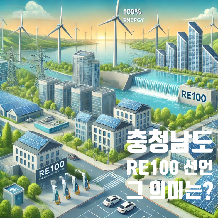  RE100이 뭐길래? 충청남도 RE100 선언