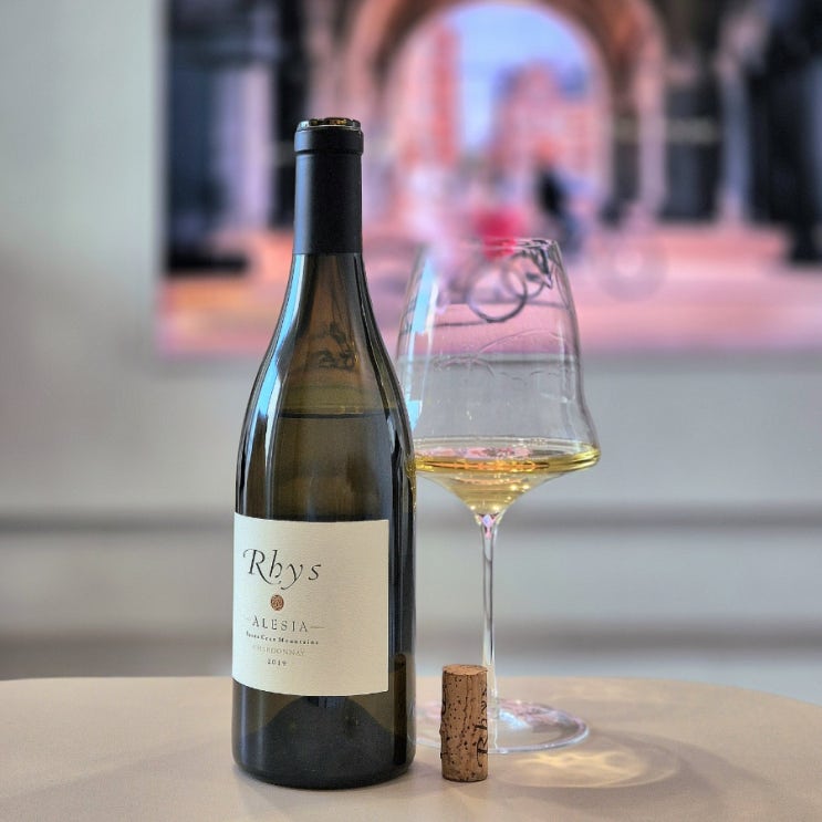  리스 빈야드 알레시아 산타 크루즈 마운틴 샤도네이 (Rhys Vineyards Alesia Santa Cruz Mountains Chardonnay) 2019 미국 와인 후기