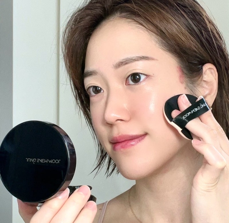 2025 3월 올영세일 필수템 정샘물 에센셜 스킨 누더 롱웨어 쿠션 페어라이트
