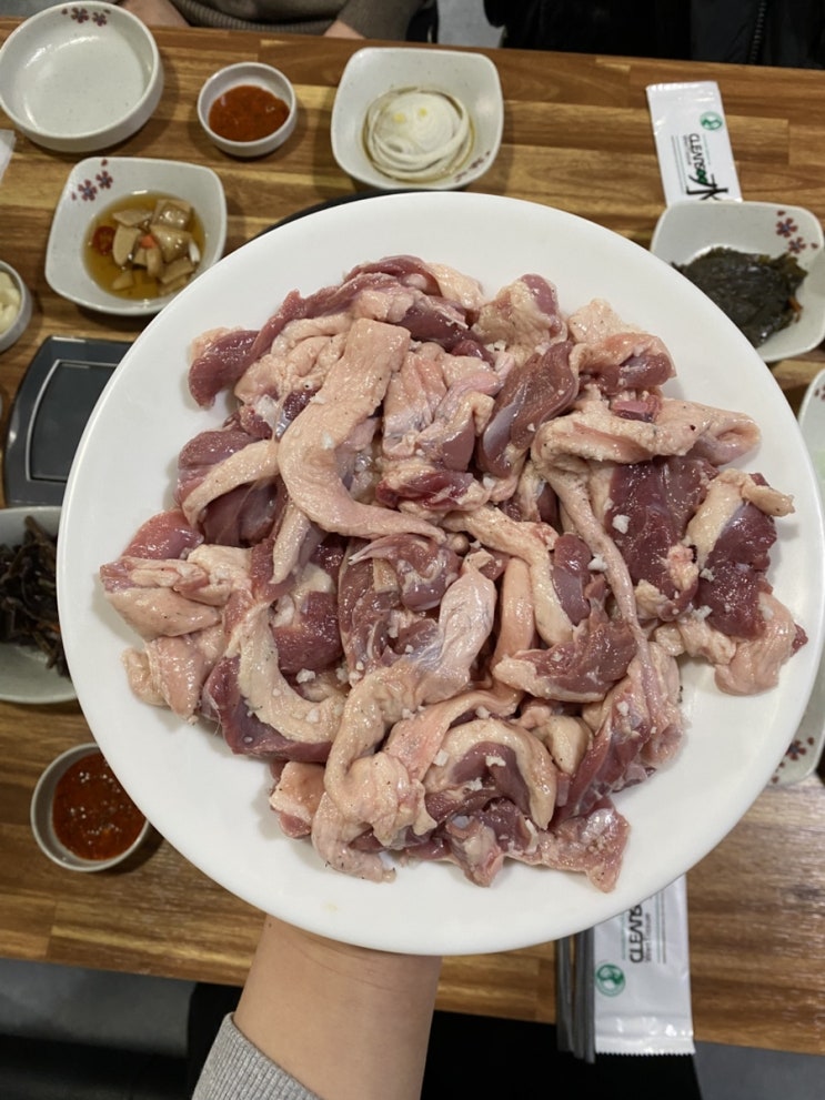  군산 환이네 청둥오리곱창 전북 몇 없는 군산청둥오리 소룡동맛집 오리로스맛집 쫄깃한식감 고소한지방 군산점심특선 주말점심특선 시래기국밥