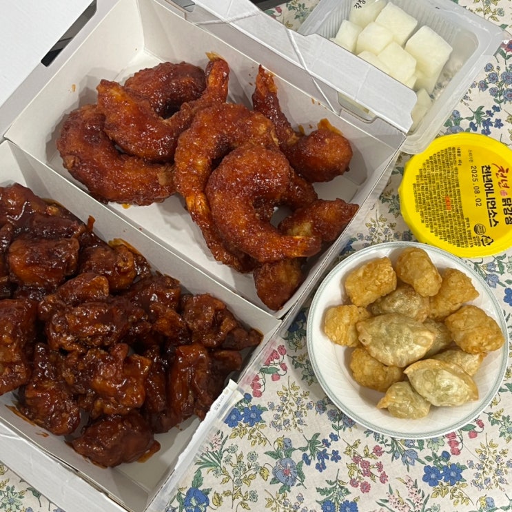 선릉역 포장 닭강정 찐맛집 천년닭강정
