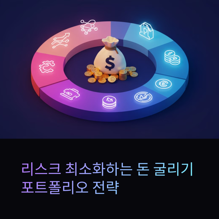  리스크 최소화하는 돈 굴리기 포트폴리오 전략