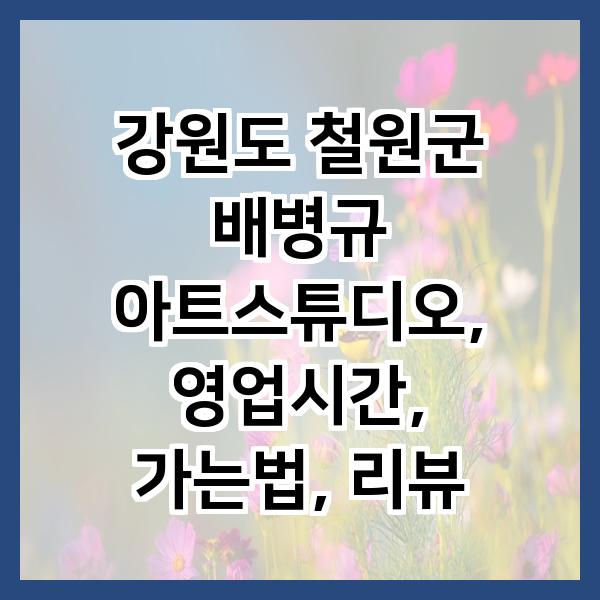 배병규아트스튜디오 사진 1