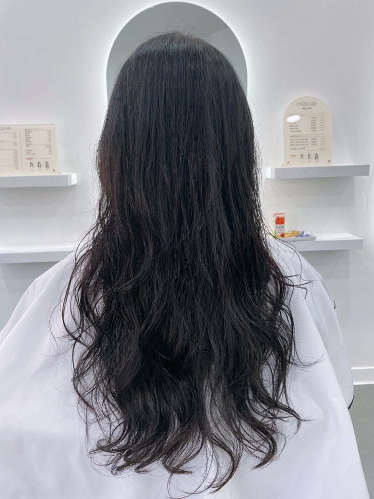  사하구 미용실 아이두헤어당리 뿌리펌과 레이어드 C컬펌 후기