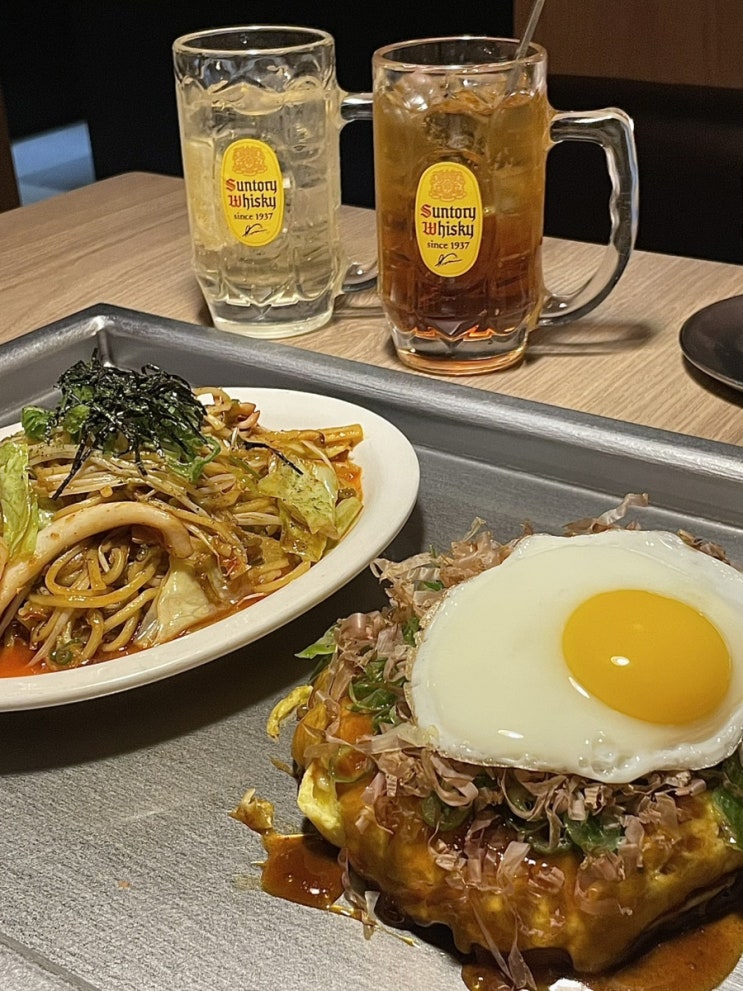  성수 맛집 핫쵸 오코노미야끼 야끼소바 추천