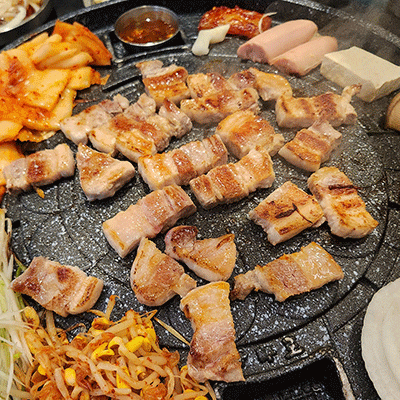  건대입구삼겹살맛집,가마로 숙성 고기라 더 맛있네